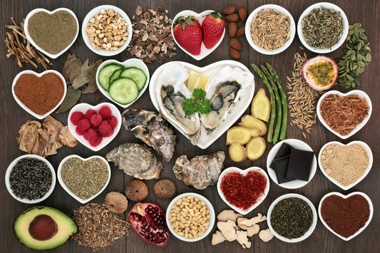 aphrodisiac health food collection for good sexual health