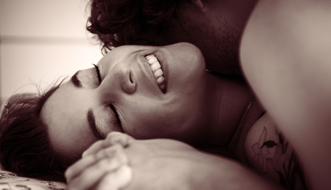 sexy sensual lady moaning and making love after taking libido booster