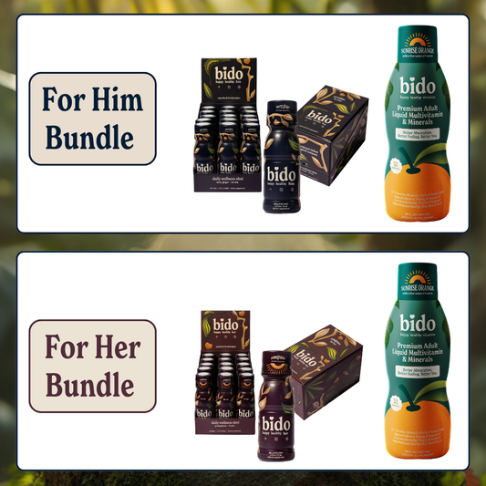 60 Wellness Shots + Liquid Multivitamin Bundle